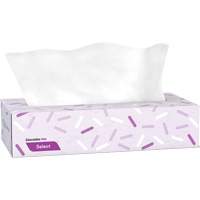 Pro Select Facial Tissue, 2 Ply, 7.3" L x 8.1" W, 100 Sheets/Box MAS Chibougamau