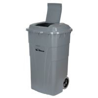 Bac d'ordures roulant, Poly&eacute;thyl&egrave;ne, 65 gal. US MAS Chibougamau