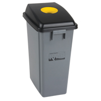 Bac &agrave; d&eacute;chets et de recyclage, Plastique, 16 gal. US MAS Chibougamau