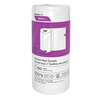 Rouleau d'essuie-tout de cuisine Pro Select, 2 Pli, 250 Feuilles/rouleau, 8" la, 11" lo MAS Chibougamau