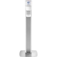 Messenger ES8 Silver Panel Floor Stand with Dispenser MAS Chibougamau