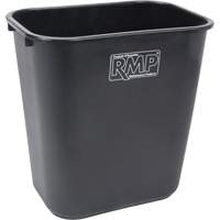 Deskside Wastebasket, 28 Quarts, Polyethylene MAS Chibougamau