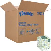 Kleenex&reg; Naturals Boutique* Facial Tissue, 2 Ply, 7.8" L x 8.3" W, 95 Sheets/Box MAS Chibougamau