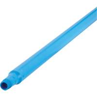 Ultra Hygiene Handle, Broom/Scraper/Squeegee, Blue, Ergonomic, 59" L MAS Chibougamau