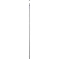 Ultra Hygiene Handle, Broom/Scraper/Squeegee, White, Ergonomic, 59" L MAS Chibougamau