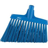 T&ecirc;te de balai oblique, Crins Extra-ferme, 12", Polyester, Bleu MAS Chibougamau
