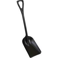 Pelle hygi&eacute;nique monopi&egrave;ce, Lame 10" x 6", Longueur de 37-1/2", Plastique, Noir MAS Chibougamau