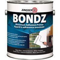 Appr&ecirc;t &agrave; adh&eacute;rence maximale Bondz, 3,78 L, Gallon, Blanc MAS Chibougamau