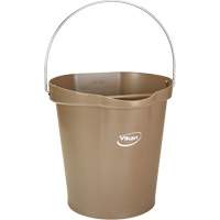 Seau pour l'hygi&egrave;ne des aliments, Brun, 3 gal. US MAS Chibougamau