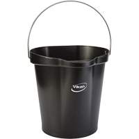 Food Hygiene Bucket, Black, 3 US gal. MAS Chibougamau