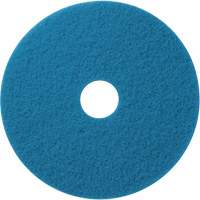 Tampons de nettoyage pour planchers, 12", Nettoyage/&agrave; r&eacute;curer, Bleu MAS Chibougamau