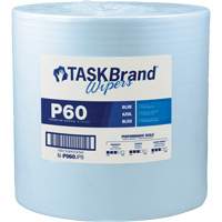 TaskBrand&reg; P60 Premium Series Wipers, All-Purpose, 13" L x 12" W MAS Chibougamau