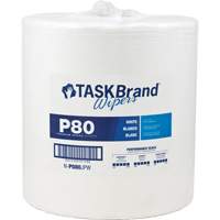 Chiffons de premi&egrave;re qualit&eacute; P80 TaskBrand, Robuste, 13" lo x 12" la MAS Chibougamau