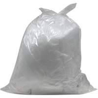 Sacs &agrave; d&eacute;chets de calibre industriel, Fort, 26" la x 36" lo, 0,9 mils, Transparent, Capacit&eacute; 45 L (12 gal.) MAS Chibougamau