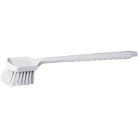 Brosse &agrave; chaudron &agrave; manche long, 20" l, Soies Polypropyl&egrave;ne, Blanc MAS Chibougamau