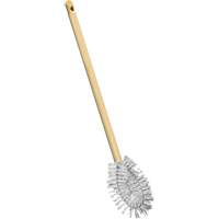 Brosse &agrave; cuvettes HD &agrave; broche torsad&eacute;e, 20" l, Soies Polypropyl&egrave;ne, Jaune MAS Chibougamau