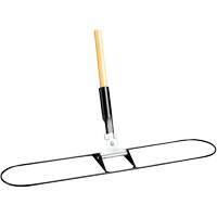 Support et manche pour vadrouille &agrave; &eacute;pousseter Clipper, 24", M&eacute;tal MAS Chibougamau