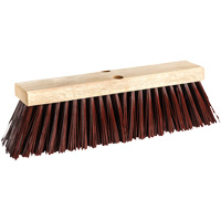 Balai-brosse de rue et d'&eacute;curie, 16", Extra-ferme, Soies Polypropyl&egrave;ne MAS Chibougamau