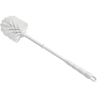 Brosse &agrave; cuvettes, 15-1/2" l, Soies Polypropyl&egrave;ne, Rouge/Blanc MAS Chibougamau
