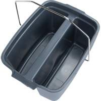 Seau double, Capacit&eacute; de 4,75 gal. US (19 pintes), Gris MAS Chibougamau
