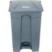 Step-On Garbage Can, Plastic, 12 US gal. Capacity MAS Chibougamau