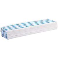 Tampon vadrouille jetable, Style Boucles et crochets, Microfibre, 18" lo x 4" la MAS Chibougamau