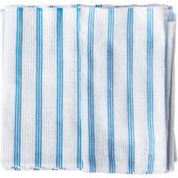 Chiffons jetables, Microfibre, Bleu/Blanc MAS Chibougamau