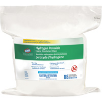 Lingettes d&eacute;sinfectantes et nettoyantes &agrave; base de peroxyde d'hydrog&egrave;ne Healthcare, 185 lingettes MAS Chibougamau