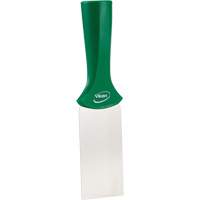 Grattoir en acier inoxydable avec poign&eacute;e montable sur manche, Vert, 2" la x 8" lo MAS Chibougamau
