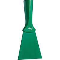 Grattoir en nylon avec poign&eacute;e filet&eacute;e, Vert, 4" la x 8" lo MAS Chibougamau