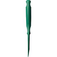 Grand grattoir perceptible par d&eacute;tecteur de m&eacute;tal, Vert, 4-1/4" la x 10" lo MAS Chibougamau