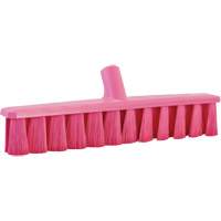 UST Soft Push Broom, Fine Bristles, 15-1/4", Polyester, Pink MAS Chibougamau