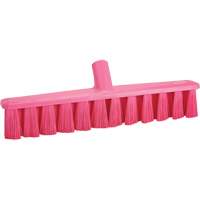UST Push Broom, Medium Bristles, 15-1/4", Polyester, Pink MAS Chibougamau