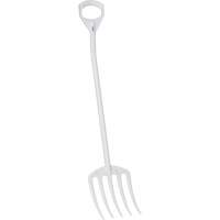 Hygienic Fork, 49" Length, Plastic, White MAS Chibougamau
