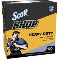 Shop Towels, Heavy-Duty, 16-4/5" L x 8-1/3" W MAS Chibougamau
