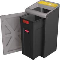 Configure Can Waste Container, Bulk/Curbside/Deskside, Steel, 23 US gal. MAS Chibougamau
