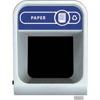 Configure Paper Waste Container, Bulk/Curbside/Deskside, Steel, 45 US gal. MAS Chibougamau