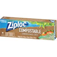 Sacs &agrave; sandwich compostables Ziploc MAS Chibougamau