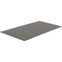 Tapis dint&eacute;rieur/ext&eacute;rieur Tundra, Latex/Polypropyl&egrave;ne, Grattoir Type, Motif Velours touffet&eacute;, 3-1/2' x 6', Charbon MAS Chibougamau