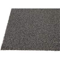 Tapis dint&eacute;rieur/ext&eacute;rieur Tundra, Latex/Polypropyl&egrave;ne, Grattoir Type, Motif Velours touffet&eacute;, 3-1/2' x 6', Charbon MAS Chibougamau