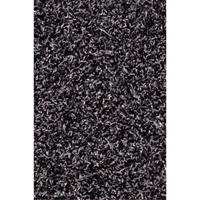 Tapis dint&eacute;rieur/ext&eacute;rieur Tundra, Latex/Polypropyl&egrave;ne, Grattoir Type, Motif Velours touffet&eacute;, 3-1/2' x 6', Charbon MAS Chibougamau