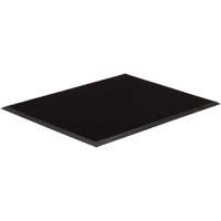 Tapis dentr&eacute;e Gritstop Fingermat, Caoutchouc, Grattoir Type, Motif Style pointe de doigt, 3' x 5', Noir MAS Chibougamau