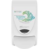 Proline Wave Manual Soap Dispenser, Pump, 1000 ml Capacity, Cartridge Refill Format MAS Chibougamau
