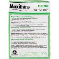 Serviettes Maxi Maxithins ultra minces avec ailes MAS Chibougamau