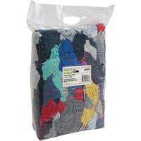 Chiffons fabriqu&eacute;s &agrave; partir de mat&eacute;riaux recycl&eacute;s, Coton, M&eacute;lange de couleurs, 10 lb MAS Chibougamau