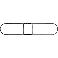 Cadre pour vadrouille &agrave; &eacute;pousseter Clipper, 24", M&eacute;tal MAS Chibougamau