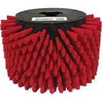 Red Stair Cleaning Brush MAS Chibougamau