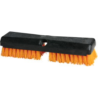 Cleaning Brush, 10" L, Polypropylene Bristles, Black/Red MAS Chibougamau