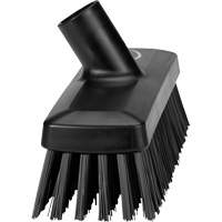 Compact Wall/Deck Broom, Stiff Bristles, 8-9/10", Polyester/Polypropylene, Black MAS Chibougamau
