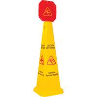 Wet Floor Safety Cone Topper, Pictogram MAS Chibougamau